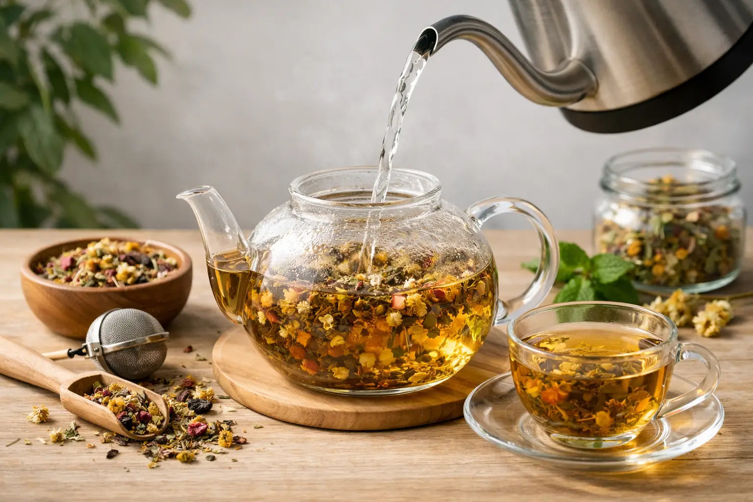 How to Brew Loose Leaf Herbal Tea Right