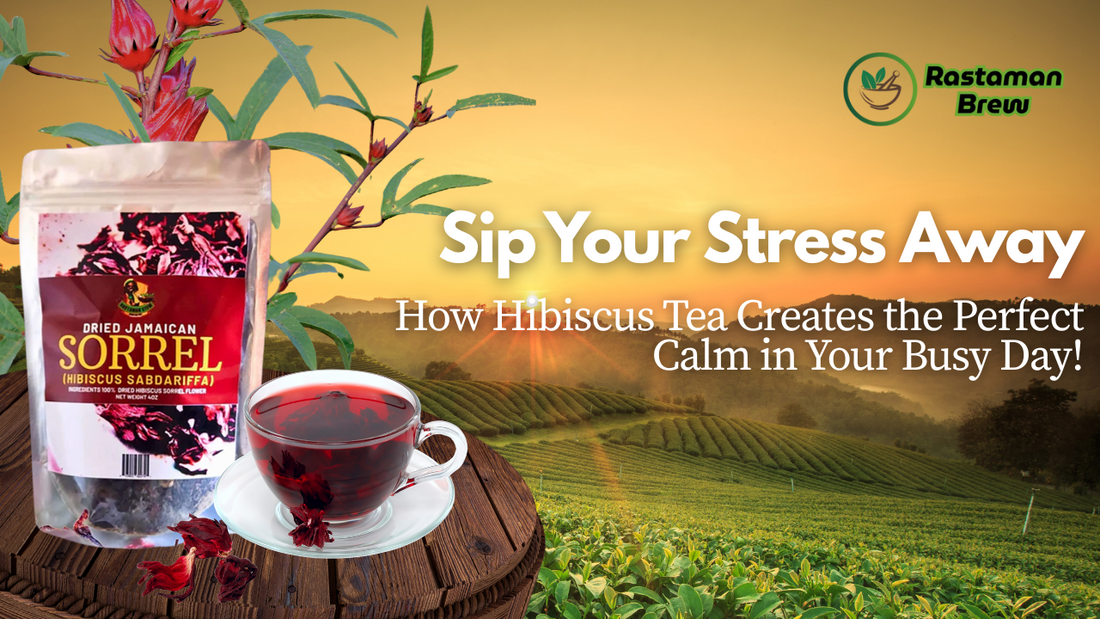 Sip Your Stress Away: How Hibiscus Tea Creates the Perfect Calm in Your Busy Day!