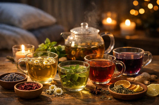 8 Herbal Teas That Help You Unwind at Night