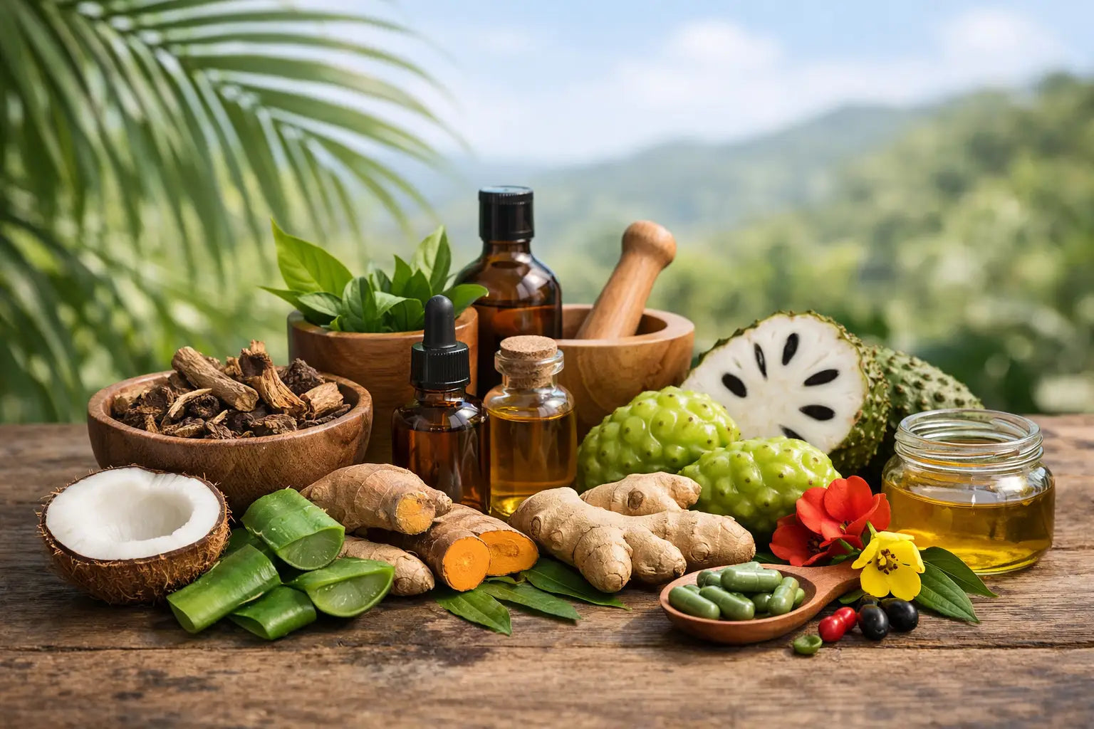 Jamaican Botanicals for Daily Wellness