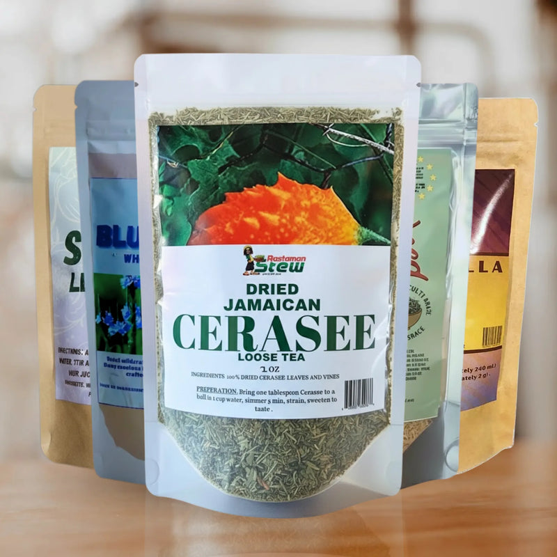 Jamaican Loose Leaf Herbal Tea – Wildcrafted Caribbean Herbs