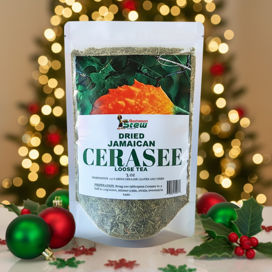 Dried Jamaican Cerasee Loose Tea, Bitter Melon 2oz Rastaman Stew