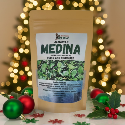 Rastaman Stew Jamaican Medina Dried and Ground Herb 4oz