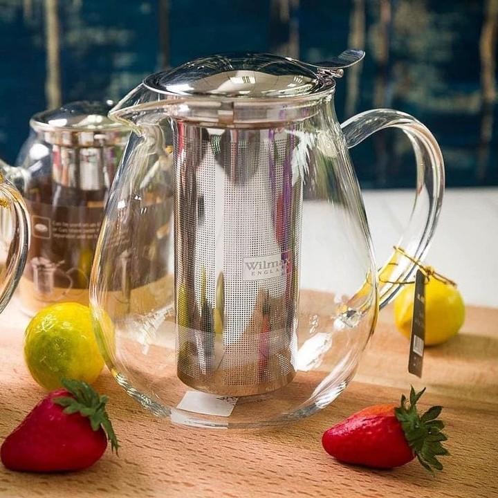 Thermo Glass Teapot 20 Fl Oz | High temperature and shock resistantThermo glass by Wilmax is both elegant and practical as well as Stove Top / Open flame safe. Is is made of the highest quality Borosilicate glass. Our Teapots can antea potBlue HadesRastaman StewThermo Glass Teapot 20 Fl Oz