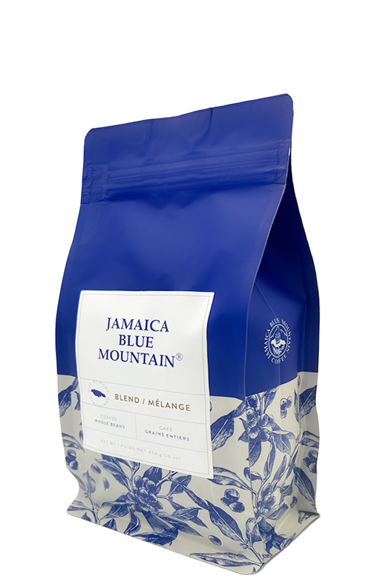 Jamaica Blue Mountain® Coffee Blend - Roasted Whole BeansWe have carefully selected the finest Jamaica Blue Mountain® coffee beans to create our premium Caribbean island blend. This coffee has been meticulously chosen fromsingle origin coffeeErin MistyRastaman StewJamaica Blue Mountain® Coffee Blend - Roasted