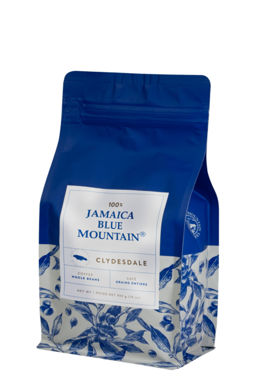 100% Jamaica Blue Mountain® Coffee - Medium or Dark RoastJamaica Blue Mountain® Coffee - Dark Roast
Jamaica Blue Mountain® coffee is undeniably the finest coffee in the world, thanks to its exquisite balance of aroma, bodysingle origin coffeeRastaMan StewRastaman Stew100% Jamaica Blue Mountain® Coffee - Medium