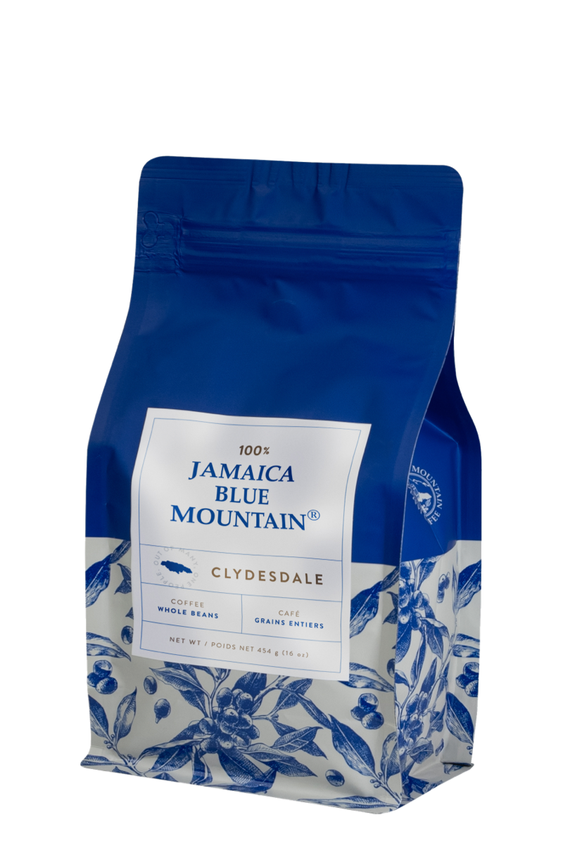 100% Jamaica Blue Mountain® Coffee - Medium or Dark RoastJamaica Blue Mountain® Coffee - Dark Roast
Jamaica Blue Mountain® coffee is undeniably the finest coffee in the world, thanks to its exquisite balance of aroma, bodysingle origin coffeeRastaMan StewRastaman Stew100% Jamaica Blue Mountain® Coffee - Medium