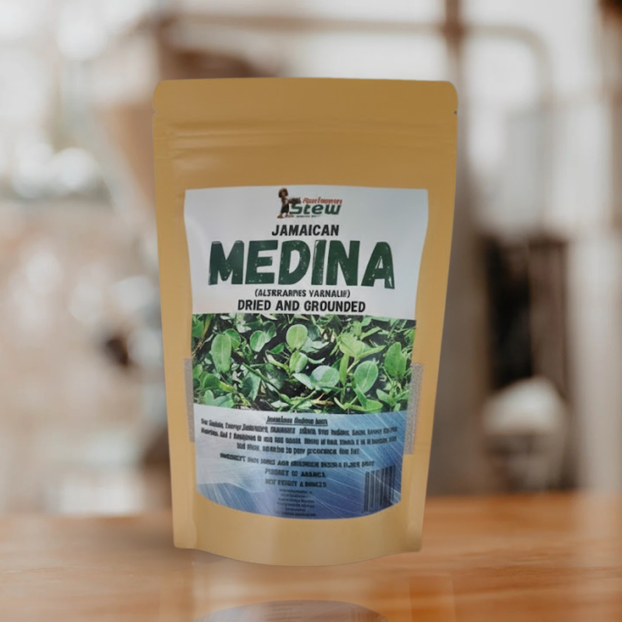 Rastaman Stew Jamaican Medina Dried and Ground Herb 4oz
