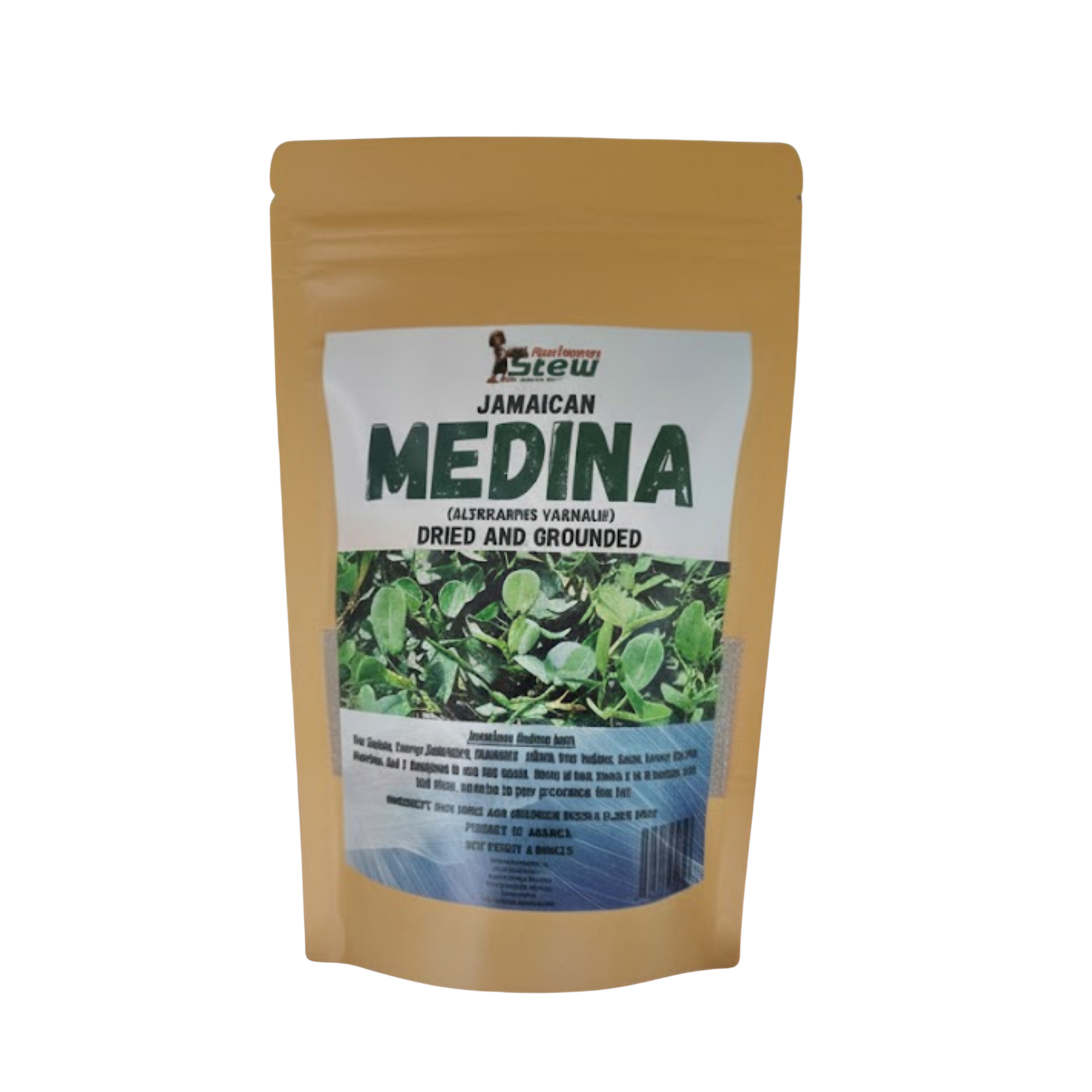 Rastaman Stew Jamaican Medina Dried and Ground Herb 4oz