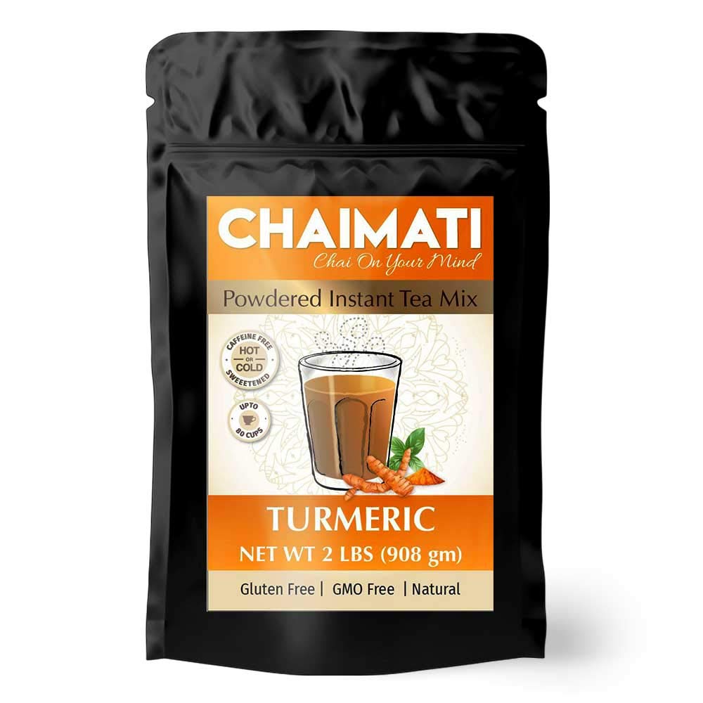 ChaiMati - Instant Turmeric Chai Latte Powdered Tea - Just add water, CHAIMATI gets "CHAI ON YOUR MIND" - Just add Hot Water to 1 - 2 spoons of powder and enjoy anytime during the day hot or iced.


INSTANT TURMERIC CHAI TEA LATTE PREMPowered TeaAzure EurybiaRastaman StewChaiMati - Instant Turmeric Chai Latte Powdered Tea -